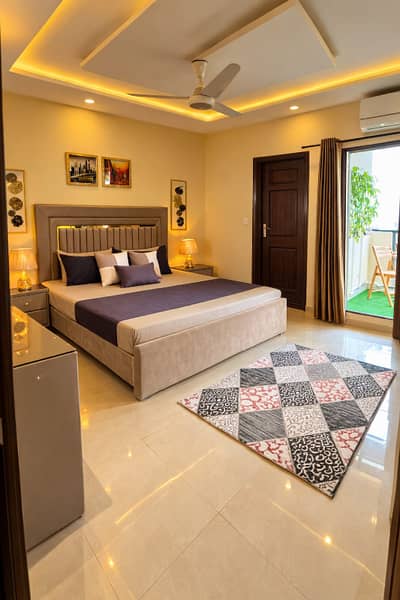 Two-bedroom fully furnished apartment available for daily rental