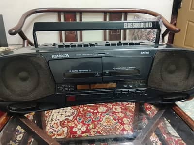 Remocon, Sanyo Tape and Radio