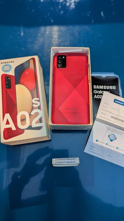 official PTA Approved Samsung A02S phone 4/64