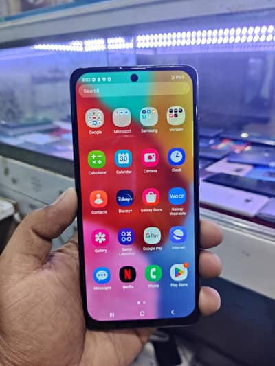 samsung a51  5g wala non PTA 2 ma sim chaley gi  4GB 128GB finger of
