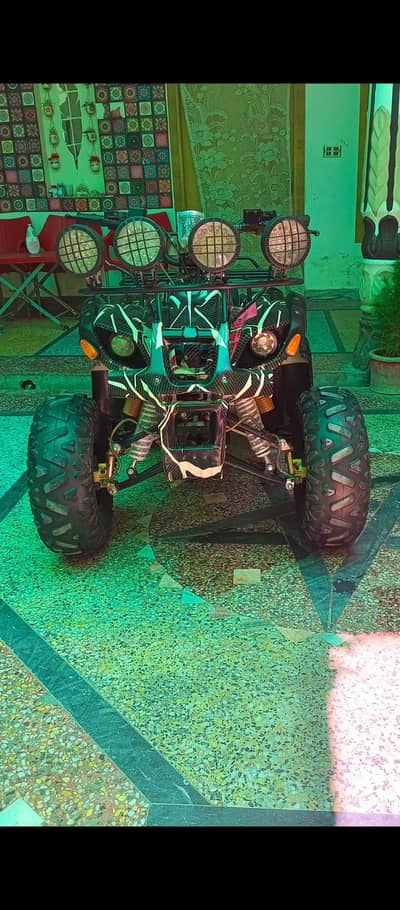 Semi Automatic Sports quad bike
