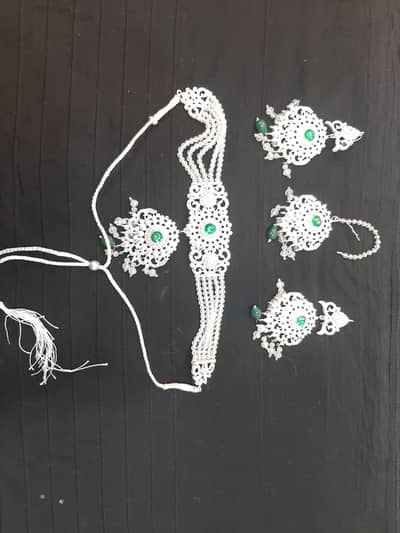 silver+green party wear Rs. 1200/-