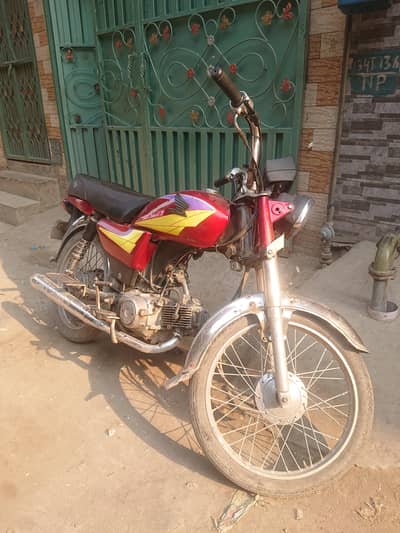 honda 70 urgent sale new engine kerwaya hai 2005 model