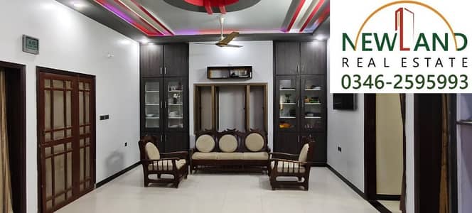 150 Sq Yards Luxury Corner House for Sale Ground + 2 + Penthouse