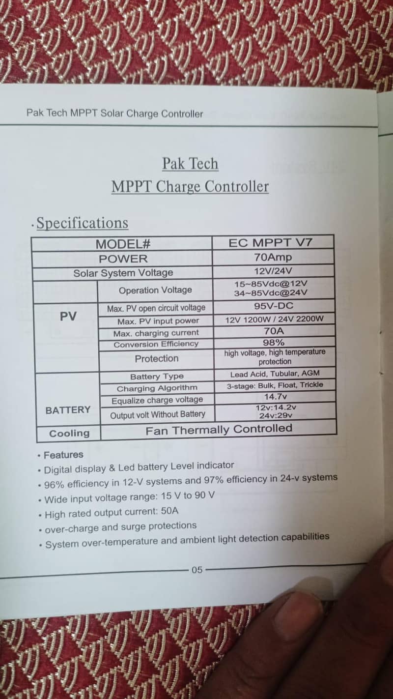 paktech mppt 70 amp 2