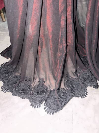 Embroidered saree