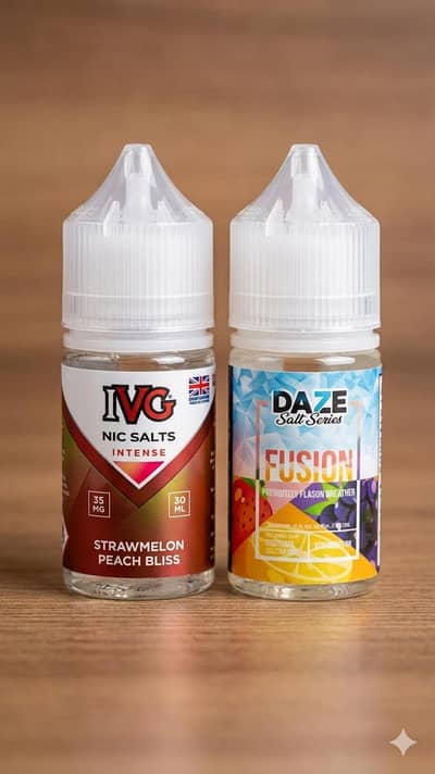 IVG & Daze Salt Nic Vape Flavours (30ml – High Quality, Imported)