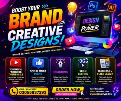 Graphic Designing Services (Remote)