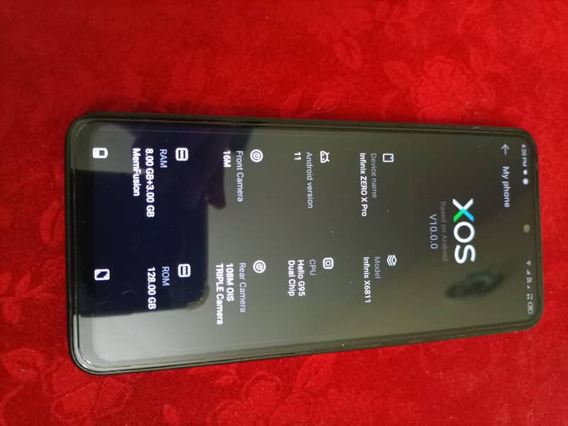 Infinix zero x pro 6
