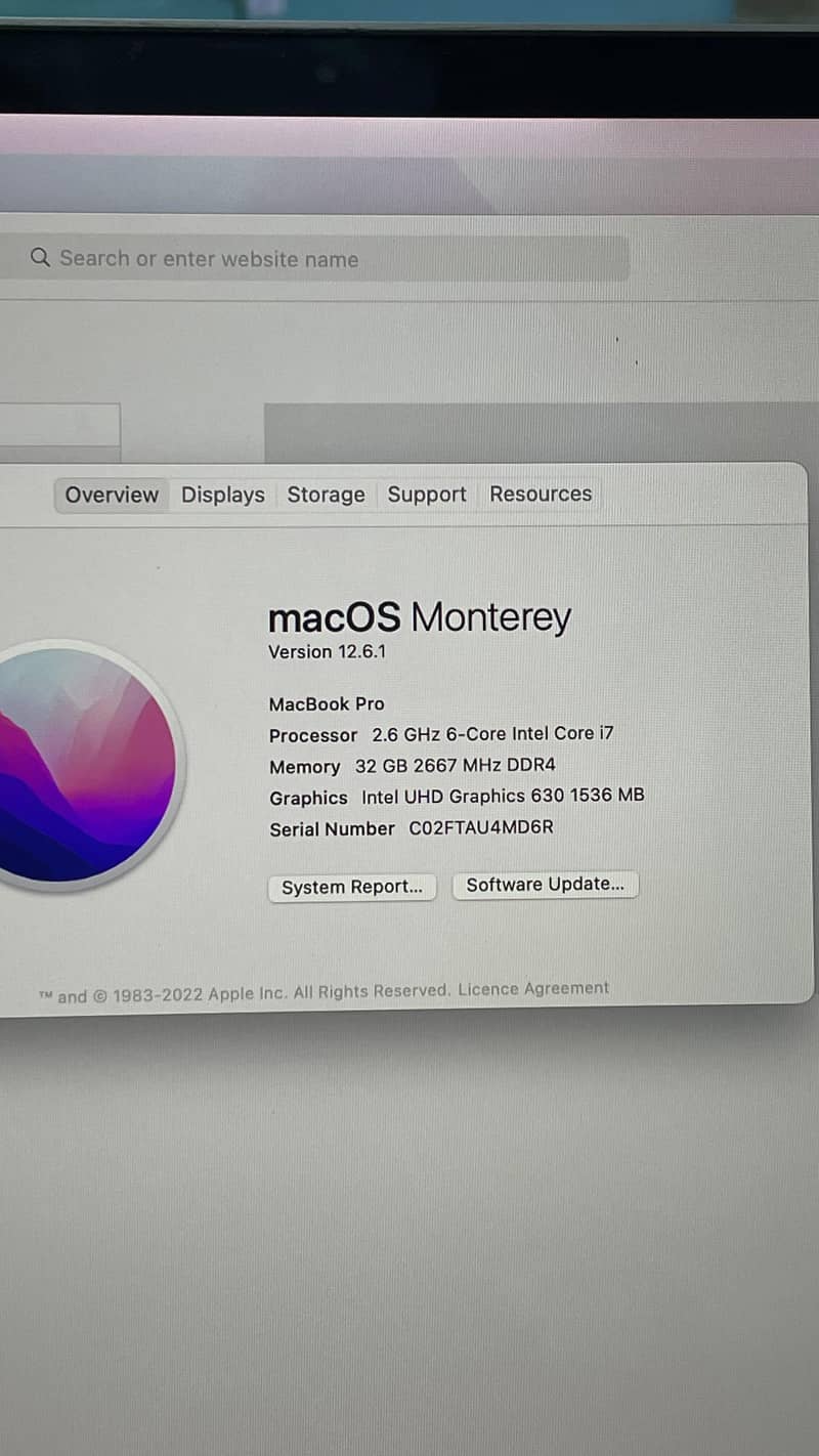 MACBOOK PRO 1