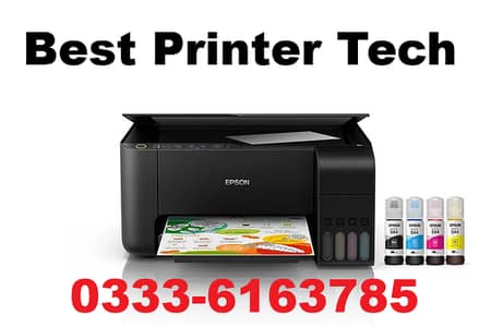 Color Printer Epson L3252 | L3556 | L8050 All in one wifi Printer