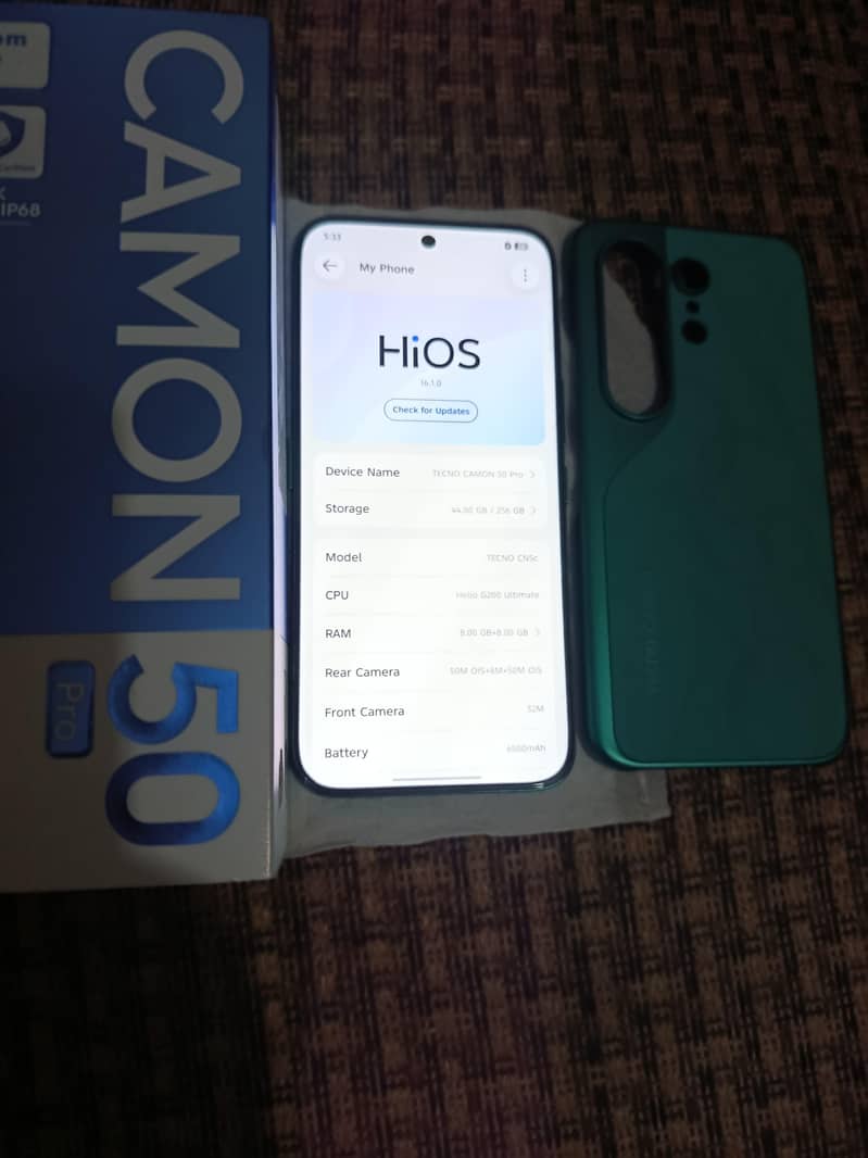 Tecno Camon 50 Pro 1