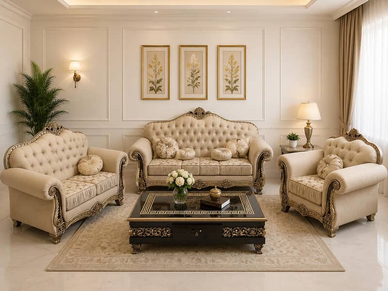 Luxury Sofa Set 0