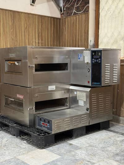 conveyor oven 18 inches  /  deep fryer / cooking range
