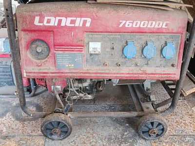 Loncin 7600DDC Generator - 5.5kW Heavy Duty - 100% Copper