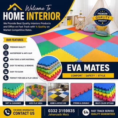 Eva Mats For Kids - Eva Foam Mats Puzzle - Kids Play Mats - Gym Mats