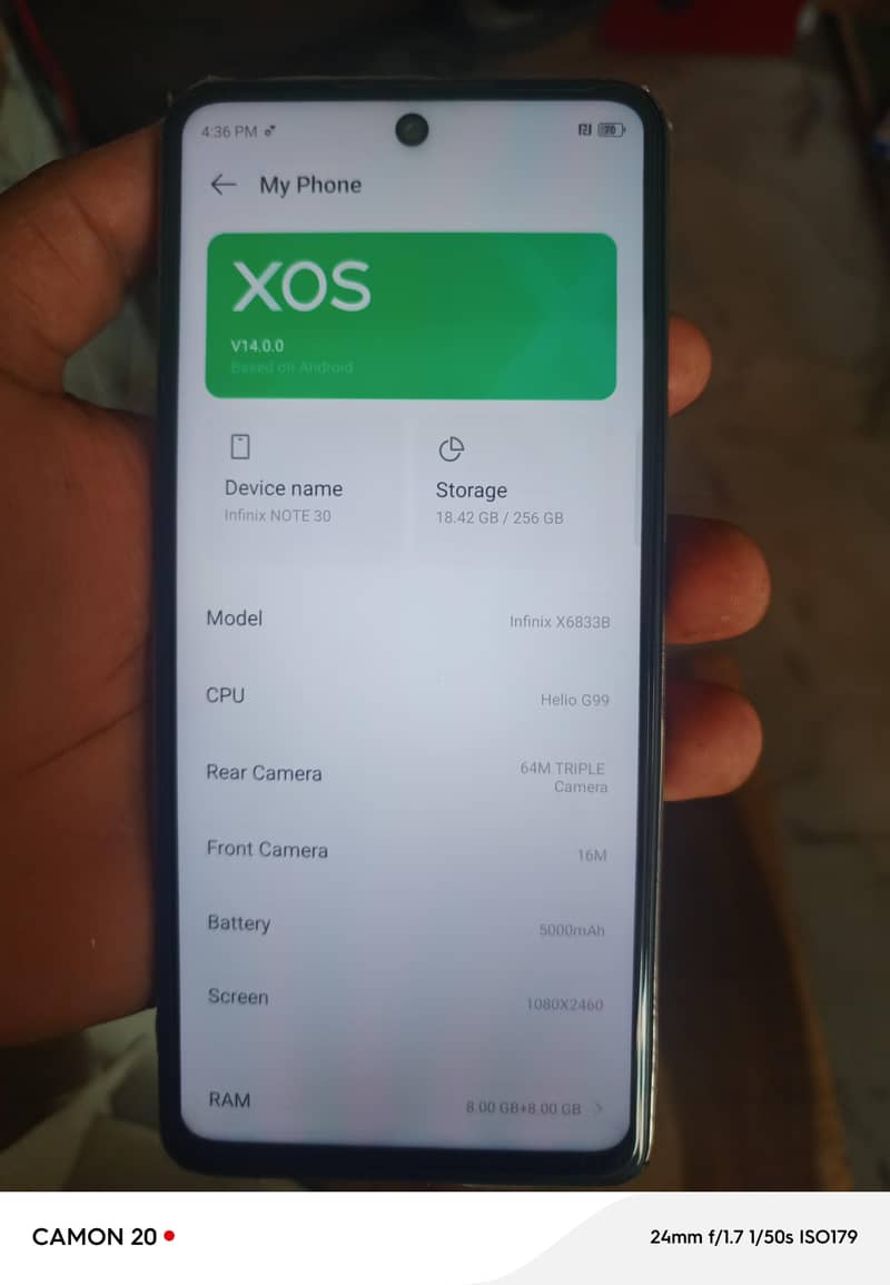 Infinx Note 30 1