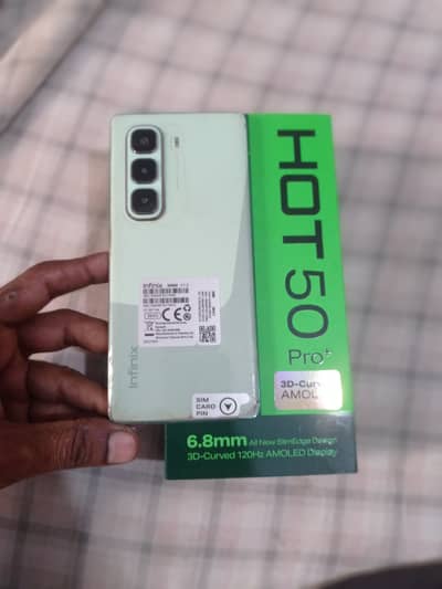 Infinix hot 50 pro plus 16/256 with 1 month warrenty
