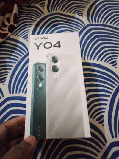 vivo y04 for sell 4 64 Wala ha 9 months waranti ha full box ha