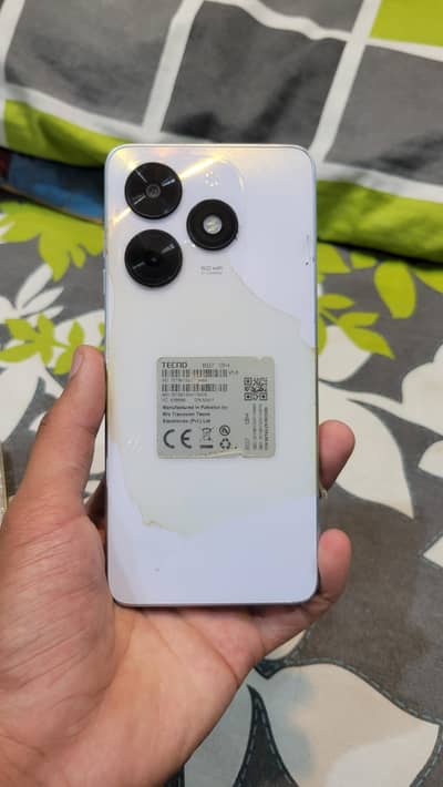 TECNO SPARK 20C 8/128  10/9 back sheet instal ha