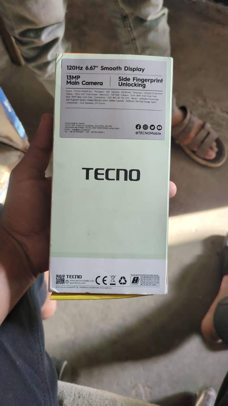 techno spark go 1 7
