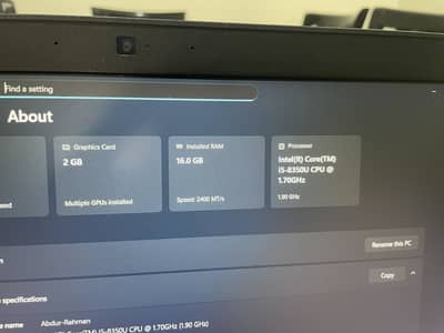 Dell Latitude 5490 | i5 8th Gen | 16GB RAM | 512GB SSD