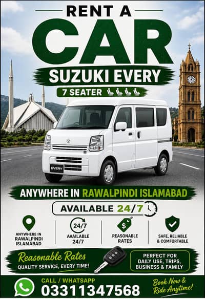Suzuki Every for Rent