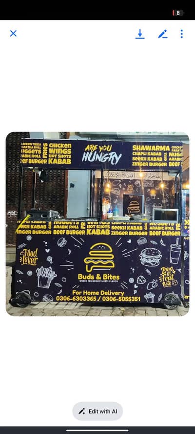 Burger Shawarma Counter