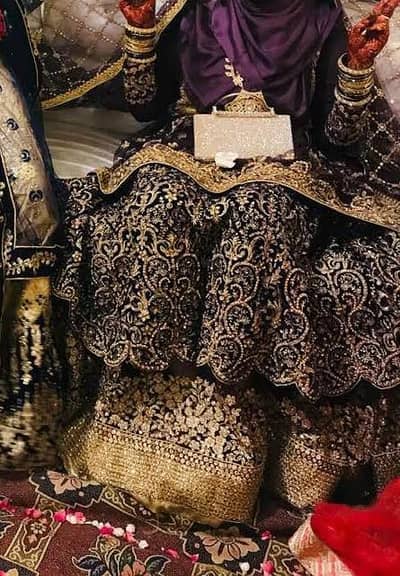 bridal lehenga 1 time used
