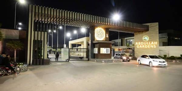 97 Marla Plot Available For Sale In Abdullah Gardens Premium Block