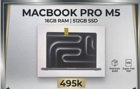 Apple MacBooks | M3, M5, M5 Pro & Max | Box Packed & Non-Active