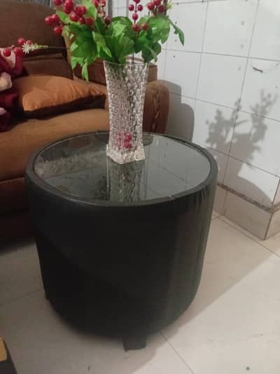 leather Coffee table new condition