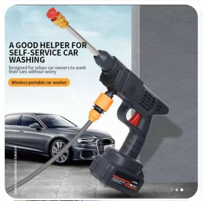 High pressure portable wire less washer get foam guncar
