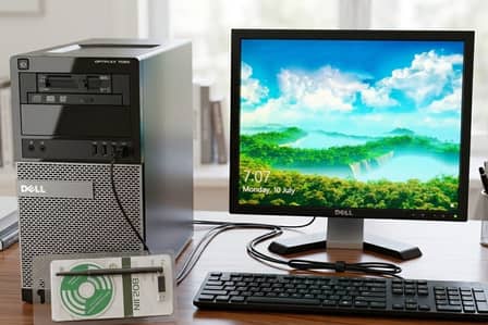Fast Core i5 Desktop Setup | 8GB RAM | Student & Office Use