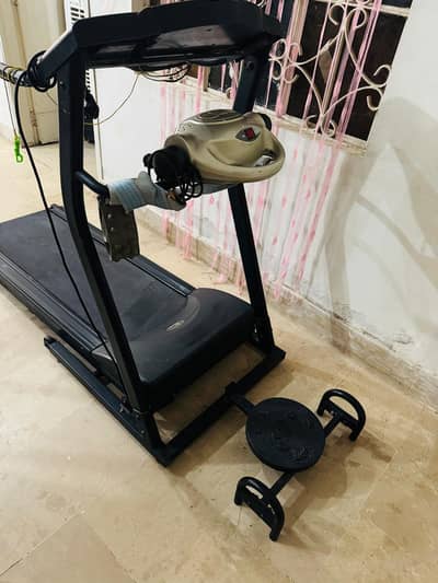REV TREADMILL 2in 1 (TREADMILL+waist crunches machine)