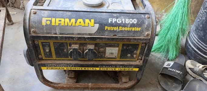 Generator 1 kv firman used sealed engine 9/10 condition