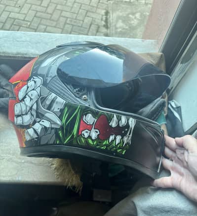 Jiekai jk 316 helmet full face dual visor dot certified