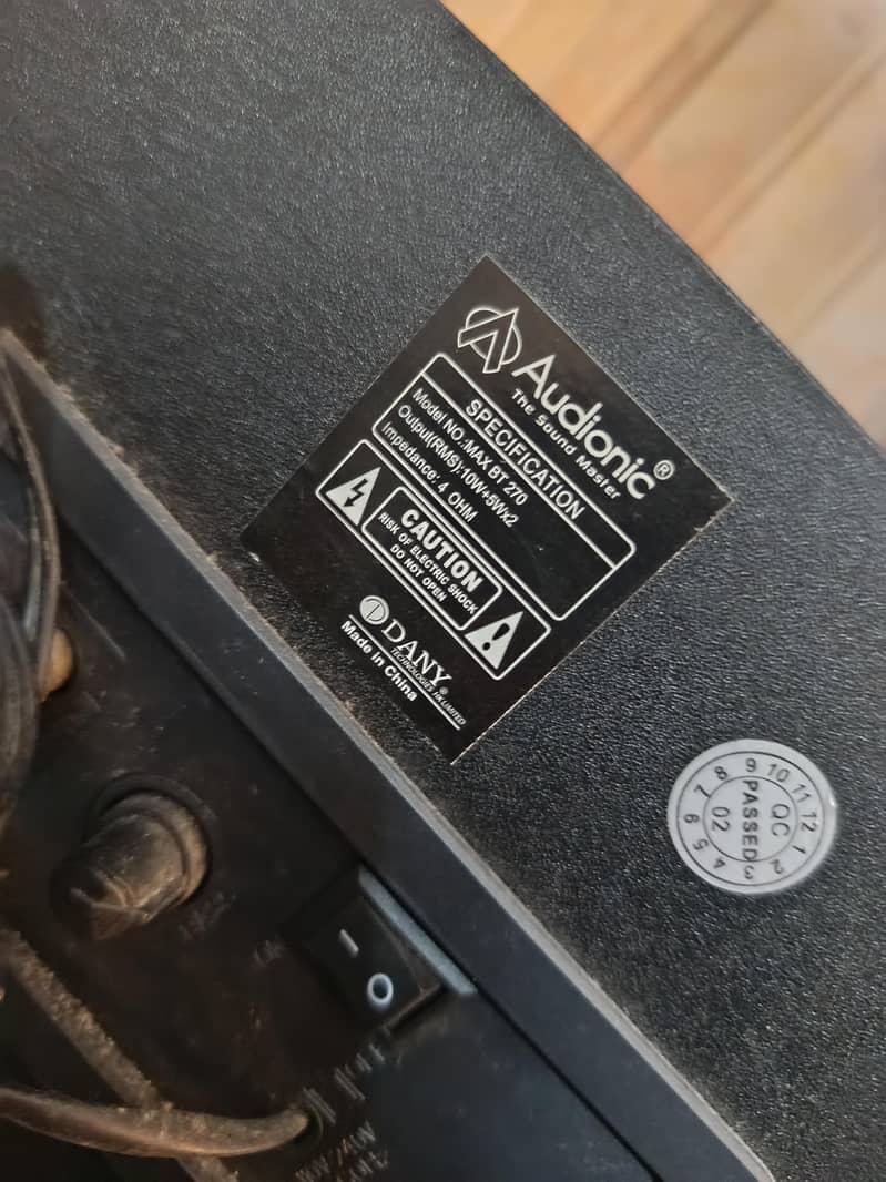 Audionic Speakers 1