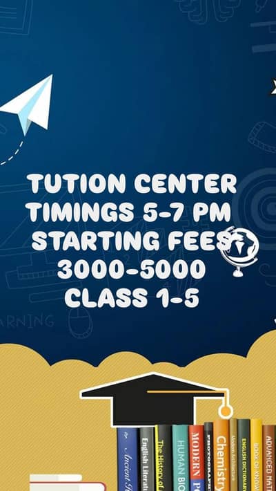 1-2 Tution teacher for kids