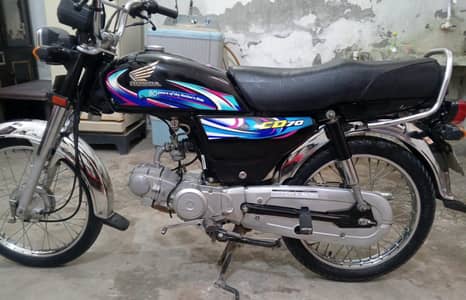 honda cd70 punjab nmbr urgent sale