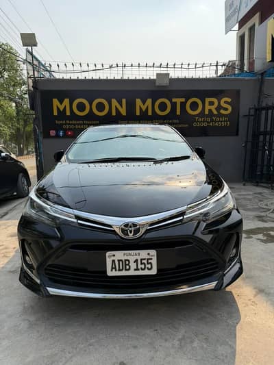 Toyota corolla grande 2021 Black.