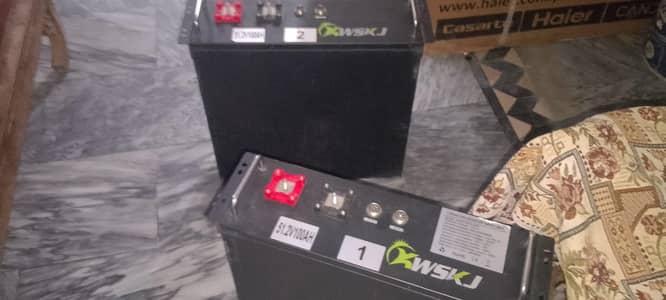 Second hand lithium batteries  2