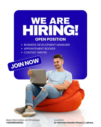  Urgent Hiring – BDM, Cold Calling, SEO & More