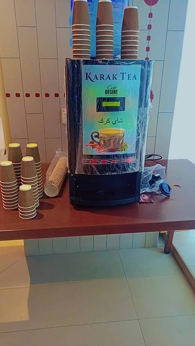 Slush Machines and Tea vending machines