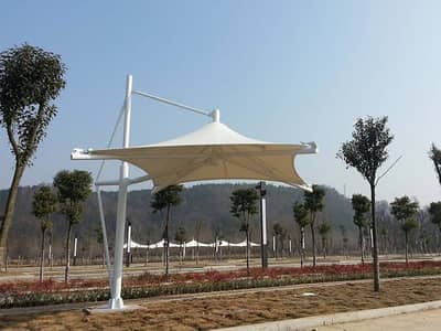 Canopy shade l Double sided structure l Marquee shed l Car parking