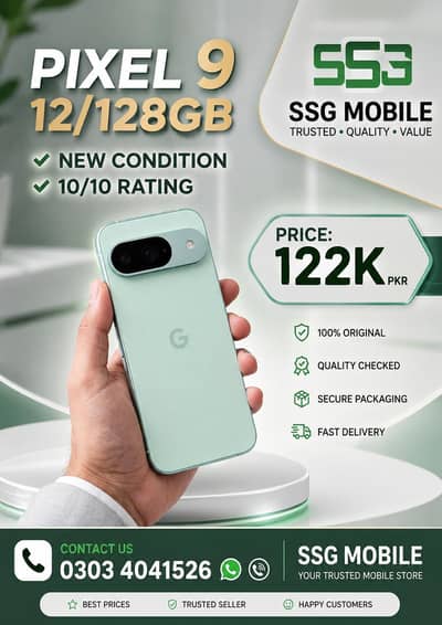Google Pixel 9 | 12GB RAM / 128GB Storage | Brand New 10/10 Condition