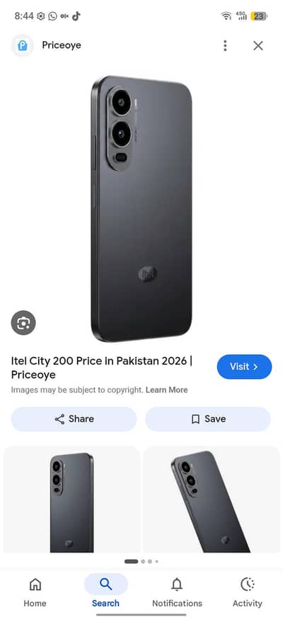 itel city 200