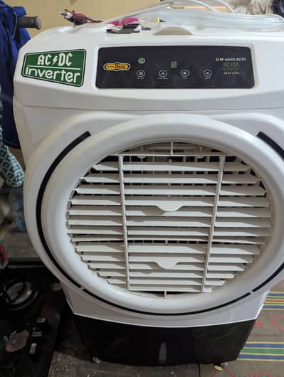 AC/DC Air Cooler For Sell Brand New 10 din se Kam Chala hai