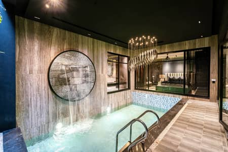 Fully Furnished With Pool at Prime Location near Dolmen Mall Only One Option Without Basement With Pool