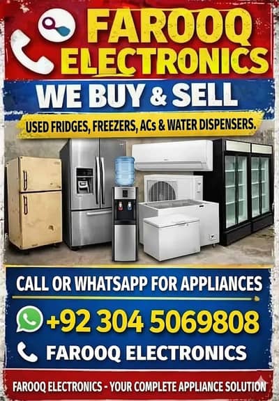 Used Fridges & Freezers Available | Ac | Air conditions